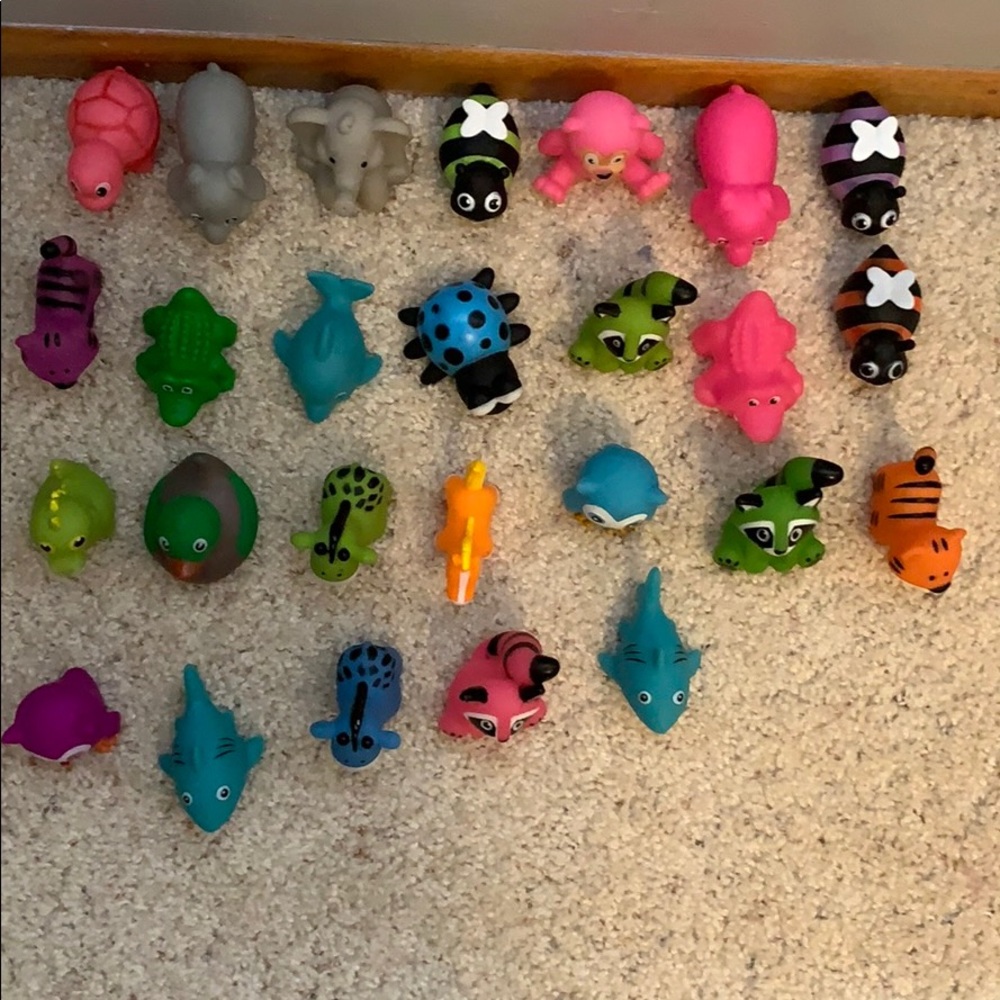 Rubber animals